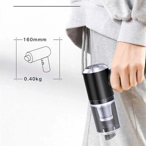 Imported Cordless 3-in-1 Rechargeable Vacuum Cleaner and Blower - Cleans up every corner of your Home and Car